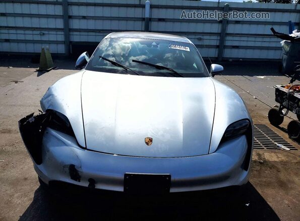 WP0AA2Y15MSA16721 2021 PORSCHE TAYCAN Gray Widok z przodu
