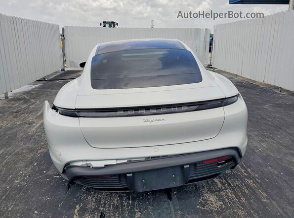WP0AA2Y15NSA15165 2022 PORSCHE TAYCAN White Вид ззаду