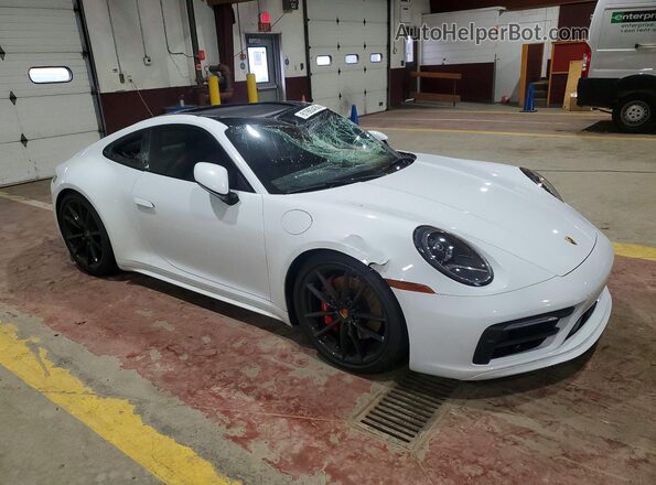 WP0AB2A96LS229573 2020 PORSCHE 911 White Przód prawy
