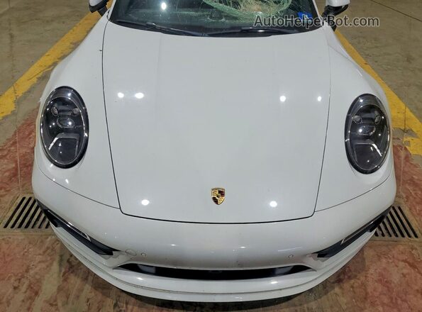 WP0AB2A96LS229573 2020 PORSCHE 911 White Widok wnętrza z tyłu