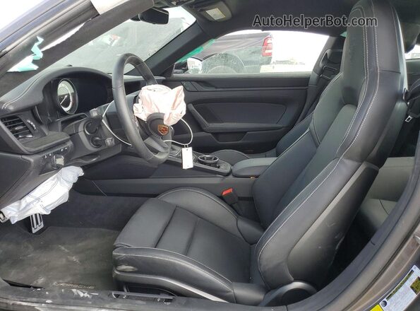 WP0AB2A9XRS221162 2024 PORSCHE 911 Gray Vista interior delantera