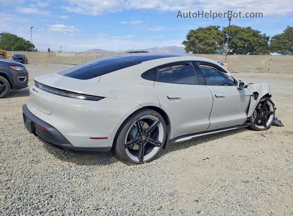 WP0AB2Y11RSA35187 2024 PORSCHE TAYCAN Gray Задня права чверть