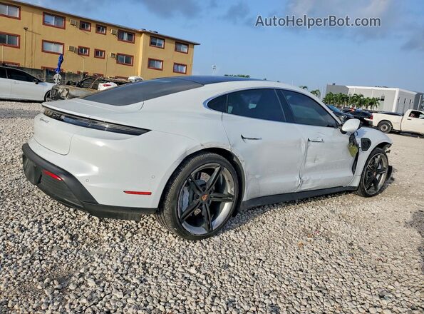WP0AB2Y16LSA53949 2020 PORSCHE TAYCAN White უკანა მარჯვენა