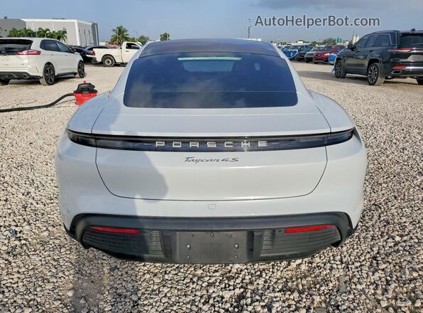 WP0AB2Y16LSA53949 2020 PORSCHE TAYCAN White უკანა ხედი