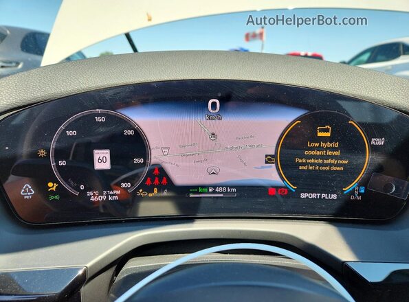 WP0AC2YA9SL060610 2025 PORSCHE PANAMERA Белый Вид щитка приборов