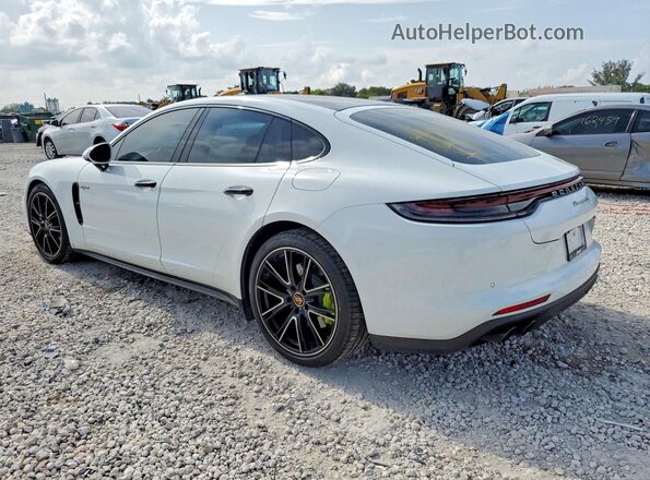 WP0AE2A71ML126756 2021 PORSCHE PANAMERA White უკანა მარცხენა