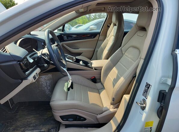 WP0AE2YA5SL045578 2025 PORSCHE PANAMERA Белый Вид салона спереди