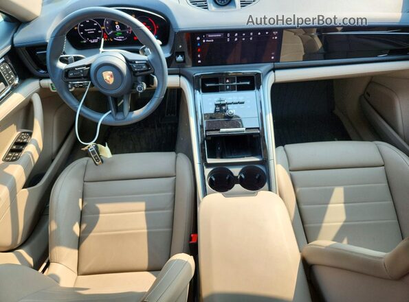 WP0AE2YA5SL045578 2025 PORSCHE PANAMERA Белый Вид панели приборов