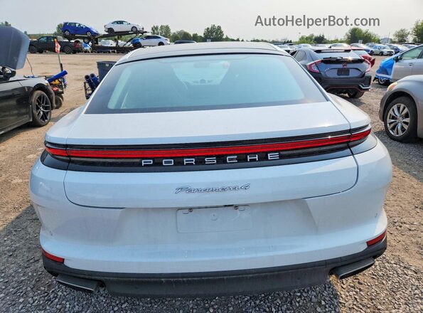 WP0AE2YA5SL045578 2025 PORSCHE PANAMERA Белый Вид сзади
