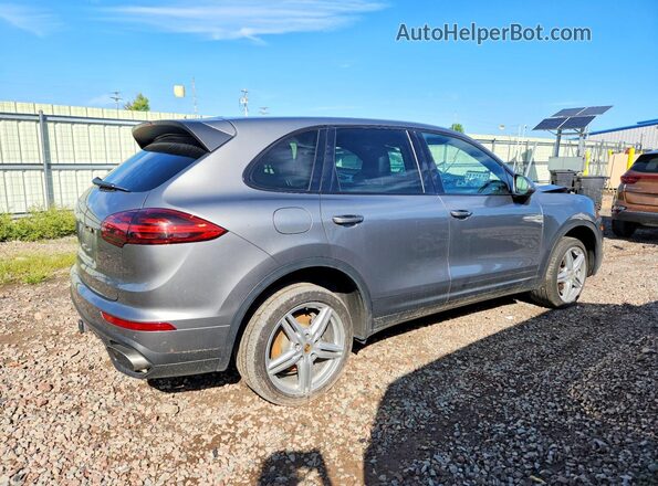 WP1AA2A20HKA90181 2017 PORSCHE CAYENNE Gray Հետևի աջ