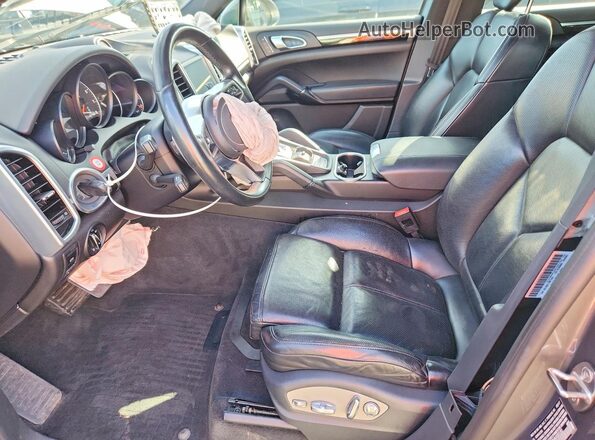 WP1AA2A20HKA90181 2017 PORSCHE CAYENNE Gray Սալոնի դիմացի տեսք