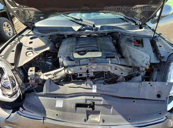 WP1AA2A20HKA90181 2017 PORSCHE CAYENNE Gray Շարժիչի բաժամունքի տեսք