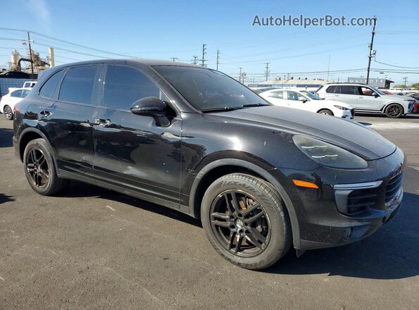 WP1AA2A22GLA09741 2016 PORSCHE CAYENNE Black წინა მარჯვენა