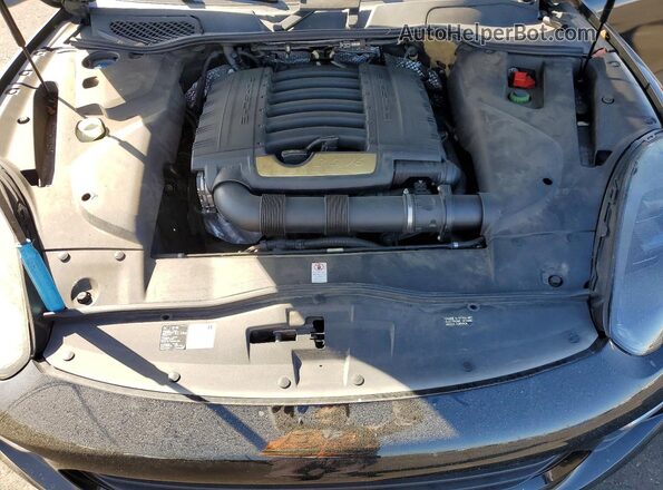 WP1AA2A22GLA09741 2016 PORSCHE CAYENNE Black ძრავის განყოფილების ხედი