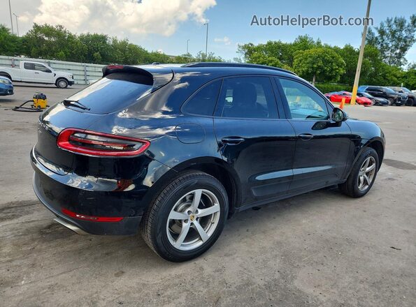 WP1AA2A50JLB06261 2018 PORSCHE MACAN Черный Задняя правая четверть