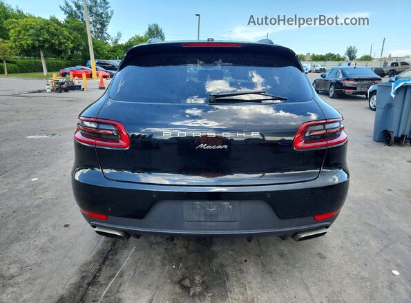 WP1AA2A50JLB06261 2018 PORSCHE MACAN Черный Вид сзади