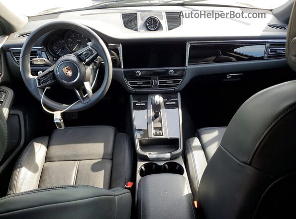 WP1AA2A52SLB09759 2025 PORSCHE MACAN Black Vista del salpicadero