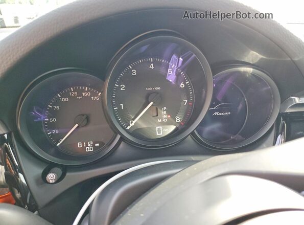 WP1AA2A52SLB09759 2025 PORSCHE MACAN Black Vista del cuadro de instrumentos