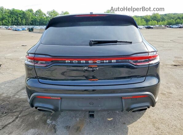 WP1AA2A52SLB09759 2025 PORSCHE MACAN Black Vista trasera
