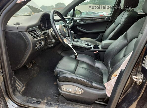 WP1AA2A55MLB12996 2021 PORSCHE MACAN Black წინა სალონის ხედი
