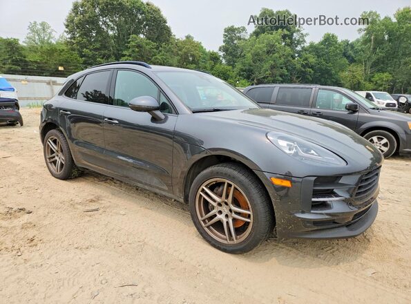 WP1AA2A55MLB12996 2021 PORSCHE MACAN Black წინა მარჯვენა