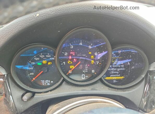 WP1AA2A55MLB12996 2021 PORSCHE MACAN Black ხელსაწყოთა პანელის ხედი