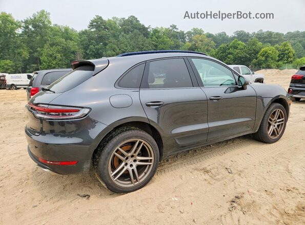 WP1AA2A55MLB12996 2021 PORSCHE MACAN Black უკანა მარჯვენა
