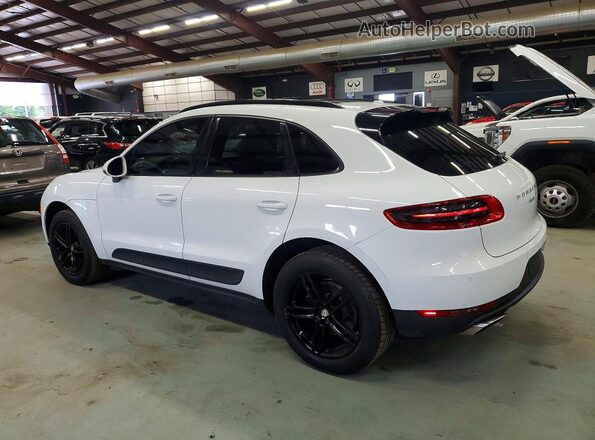 WP1AA2A57HLB08065 2017 PORSCHE MACAN White Задня ліва чверть