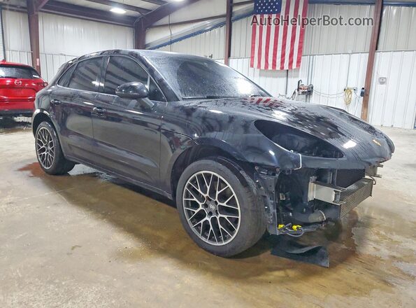 WP1AA2A57JLB22067 2018 PORSCHE MACAN Черный Передняя правая четверть