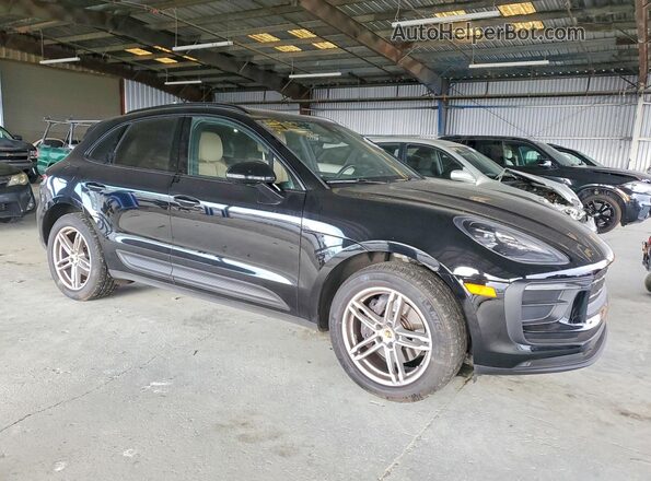 WP1AA2A58NLB11052 2022 PORSCHE MACAN Black წინა მარჯვენა