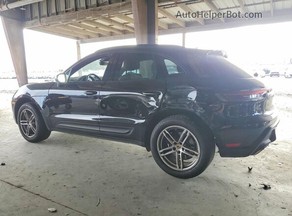 WP1AA2A58NLB11052 2022 PORSCHE MACAN Black უკანა მარცხენა