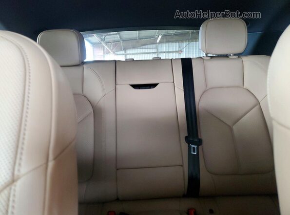 WP1AA2A58NLB11052 2022 PORSCHE MACAN Black უკანა სავარძლების ხედი