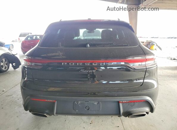 WP1AA2A58NLB11052 2022 PORSCHE MACAN Black უკანა ხედი