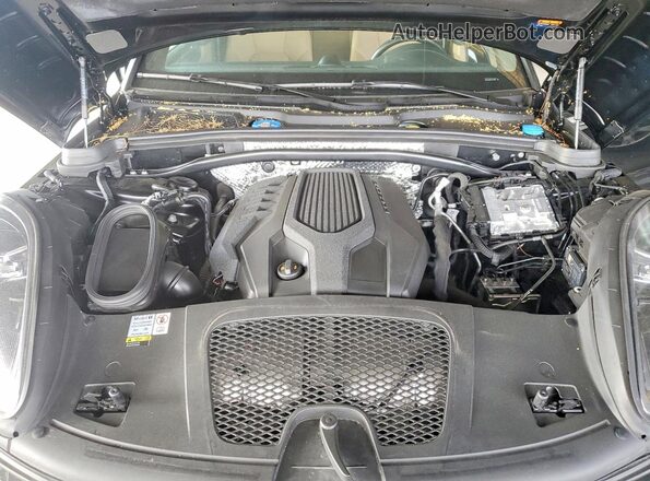 WP1AA2A58NLB11052 2022 PORSCHE MACAN Black ძრავის განყოფილების ხედი