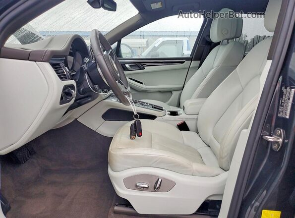WP1AA2A5XMLB06059 2021 PORSCHE MACAN Угольный Вид салона спереди