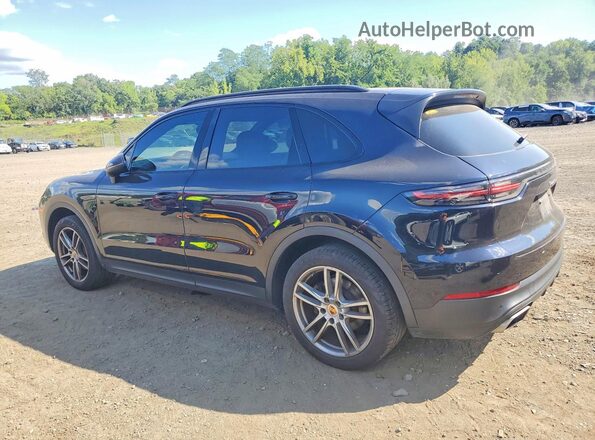 WP1AA2AY5KDA12141 2019 PORSCHE CAYENNE Blue Задня ліва чверть