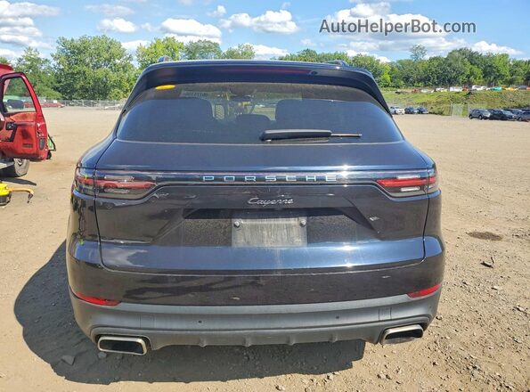 WP1AA2AY5KDA12141 2019 PORSCHE CAYENNE Blue Вид ззаду