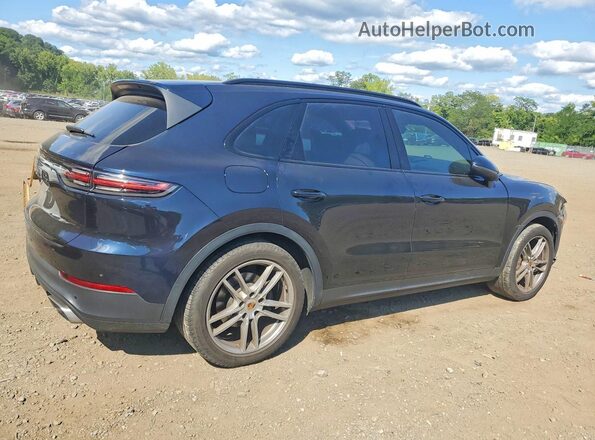 WP1AA2AY5KDA12141 2019 PORSCHE CAYENNE Blue Задня права чверть