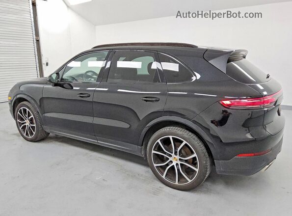 WP1AA2AY6KDA12956 2019 PORSCHE CAYENNE Black Tył lewy