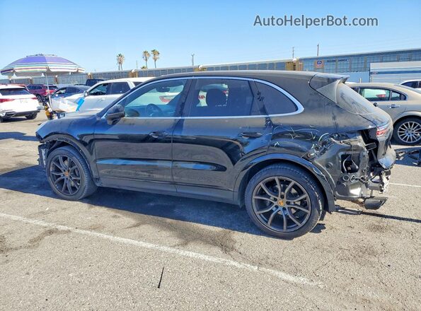 WP1AA2AY6PDA01575 2023 PORSCHE CAYENNE Black Trasero izquierdo