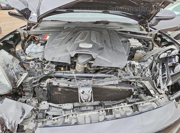 WP1AA2AY9KDA08786 2019 PORSCHE CAYENNE Black Вид підкапотного простору