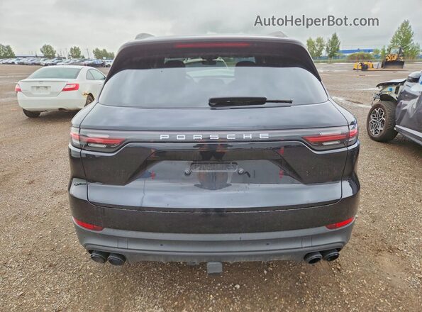 WP1AA2AY9KDA08786 2019 PORSCHE CAYENNE Black Вид ззаду