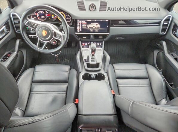 WP1AA2AY9KDA08786 2019 PORSCHE CAYENNE Black Вид панелі приладів