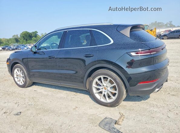 WP1AA2AYXSDA01507 2025 PORSCHE CAYENNE Black Trasero izquierdo