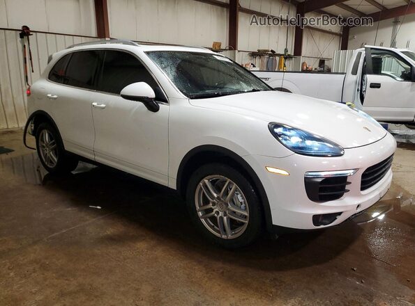 WP1AB2A26HLA51165 2017 PORSCHE CAYENNE White წინა მარჯვენა