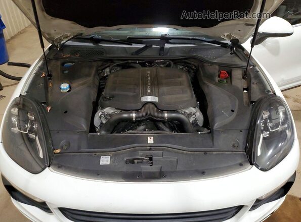WP1AB2A26HLA51165 2017 PORSCHE CAYENNE White უკანა სალონის ხედი