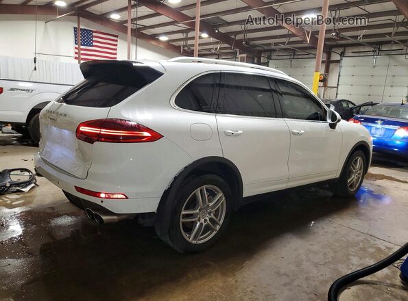 WP1AB2A26HLA51165 2017 PORSCHE CAYENNE White უკანა მარჯვენა