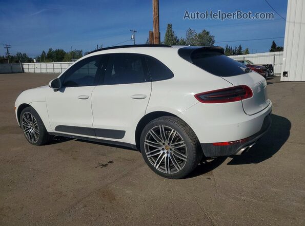WP1AB2A54HLB11311 2017 PORSCHE MACAN White Задня ліва чверть