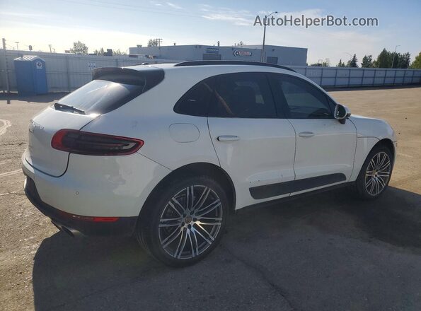 WP1AB2A54HLB11311 2017 PORSCHE MACAN White Задня права чверть