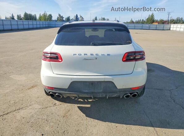 WP1AB2A54HLB11311 2017 PORSCHE MACAN White Вид ззаду